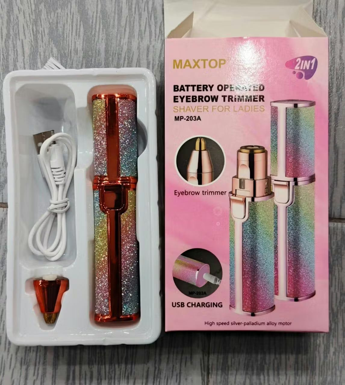 FLAWLESS 2-IN-1 HAIR REMOVER & EYEBROW